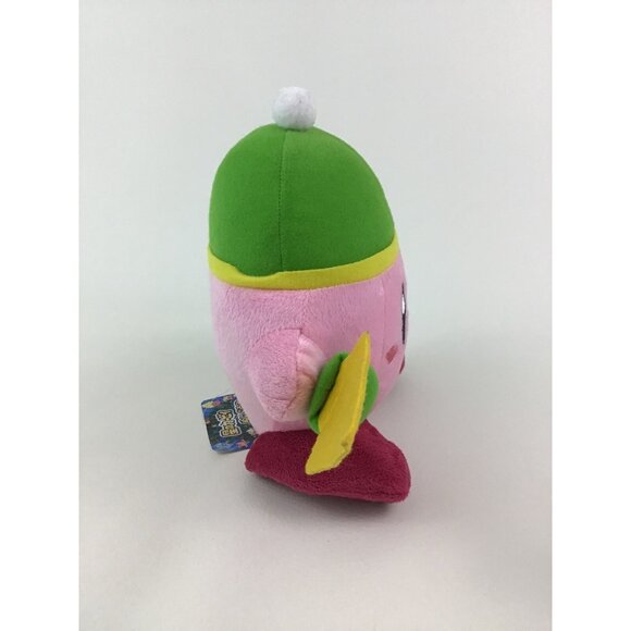 Kirby Sword Plush Kirby's Adventure 7" Stuffed Toy Japanese Nintendo Sanei Tags - Picture 4 of 7